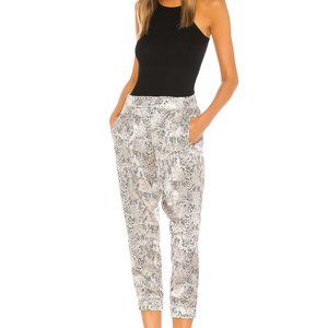 ATM Anthony Thomas Melillo silk snake print jogger